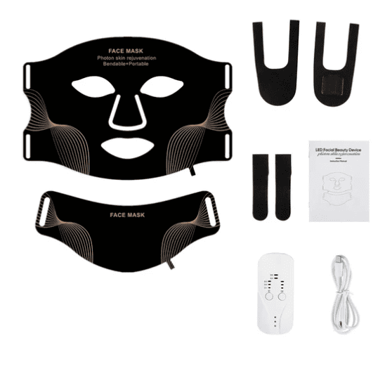Lumineux™ 7-in-1 Professional LED Glow Mask (Face & Neck Kit)