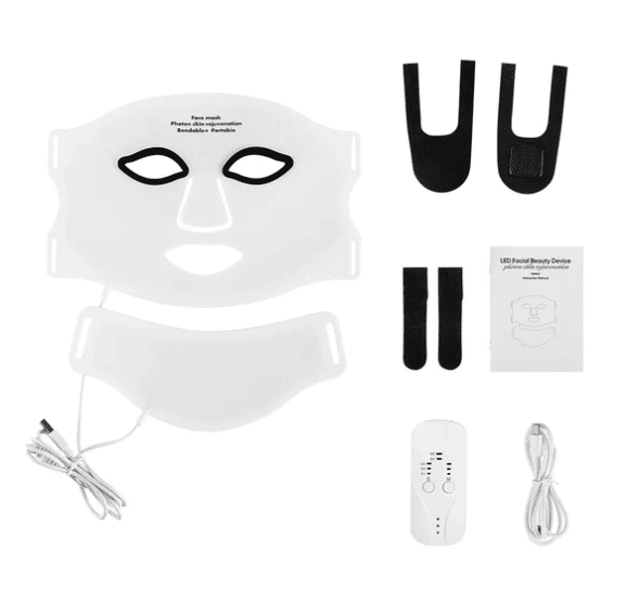 Lumineux™ 7-in-1 Professional LED Glow Mask (Face & Neck Kit)