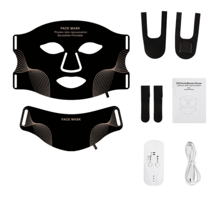 Lumineux™ 7-in-1 Professional LED Glow Mask (Face & Neck Kit)