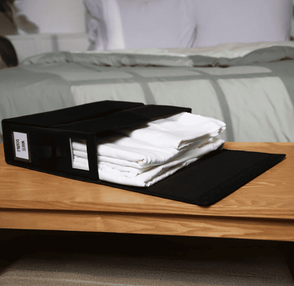 Bed Sheet Organizers (4 Pack) – Declutter Your Bedroom