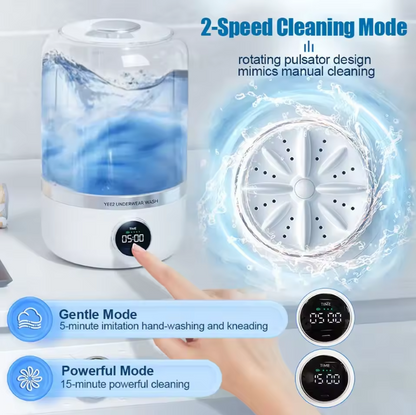 MiniWasherd™ Cordless Mini Washer for Small Loads
