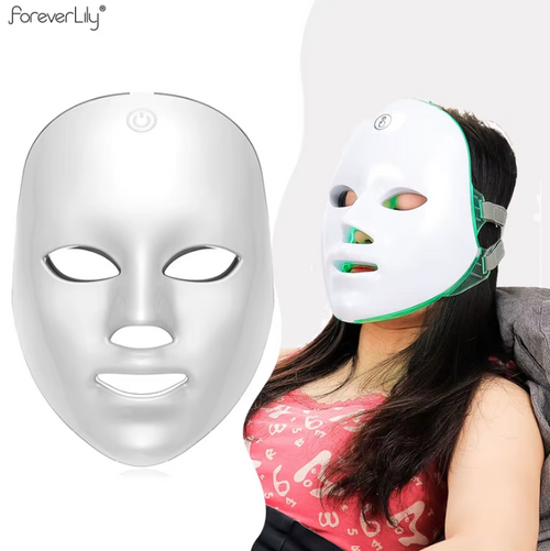 Facial LED Mask 7 Colors LED Face Mask LED Repair Skin Beauty Machine Wireless Use